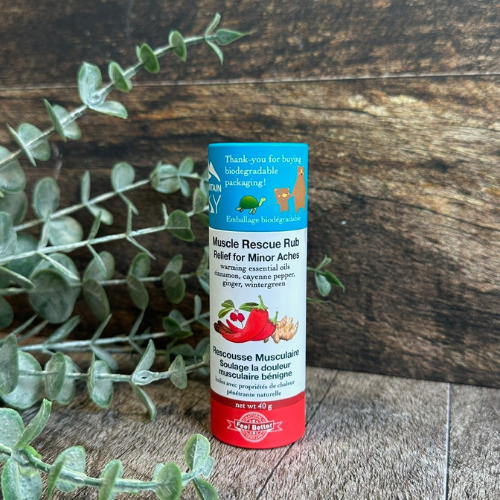 Crème musculaire efficace et naturel dans un tube de carton