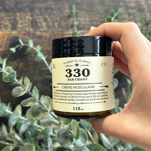 Crème musculaire 330 en pot: naturelle et efficace