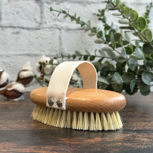 Brosse pour le corps en fibres naturelles