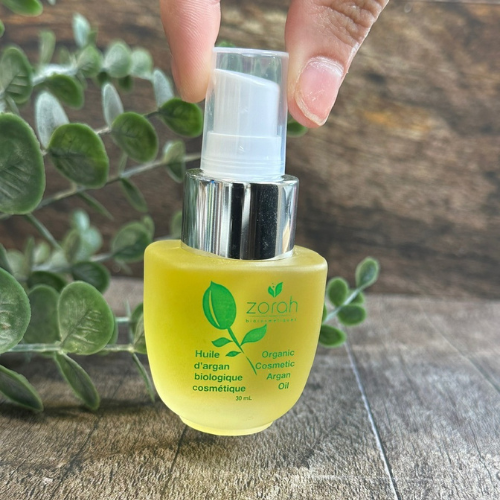 Soins sublimateur à l'huile d'argan cosmétique de la marque Zorah