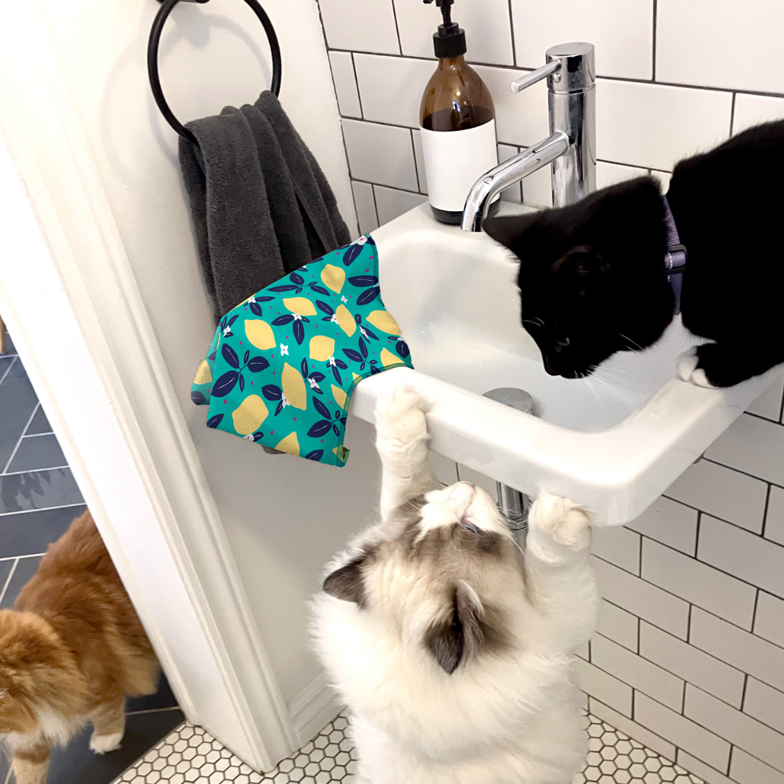 Lingette en microfibre faite au Québec