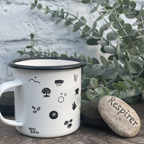 tasse camping métal