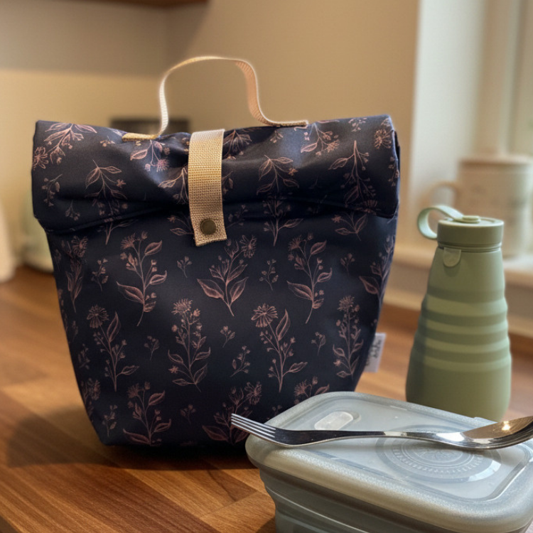 Insulated lunch bag – Made in Quebec: Local fabrics, exclusive designs