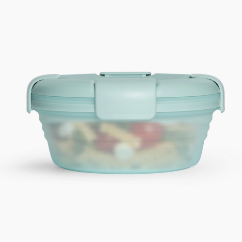 Bol silicone rétractable Stojo couleur sauge