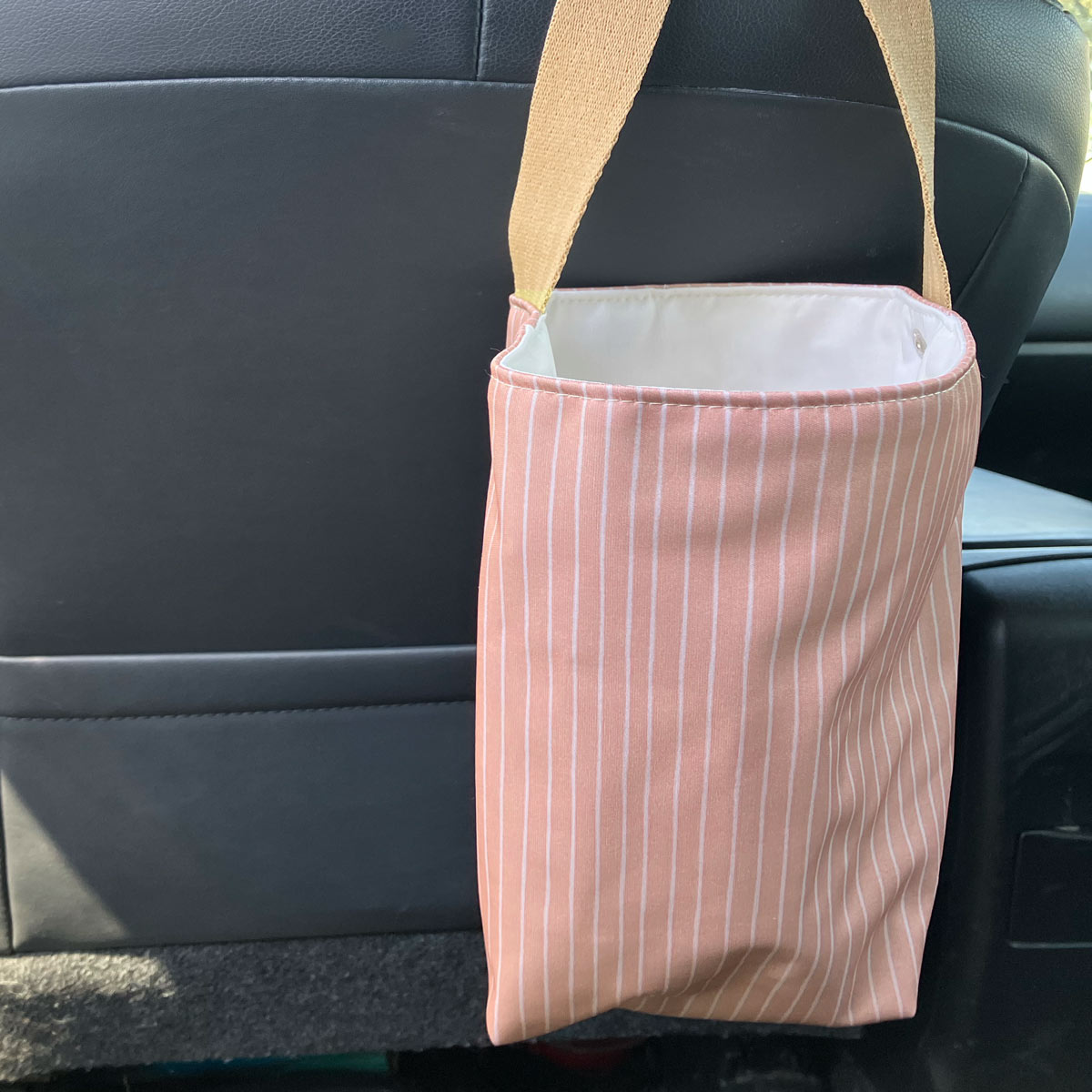 poubelle de voiture bronze écologique eco logo