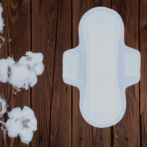 Serviette hygiénique en coton biologique 100% naturel de la marque Natracare
