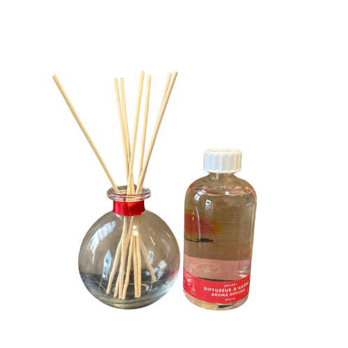 Diffuseur à roseau à l'essage de guyave naturel