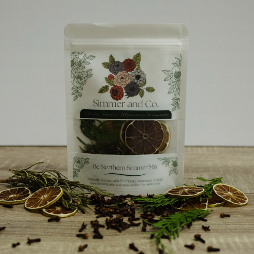 Pot-pourri à faire mijoter Be Northern – ambiance forestière et fraîcheur d’agrumes pour maison cosy