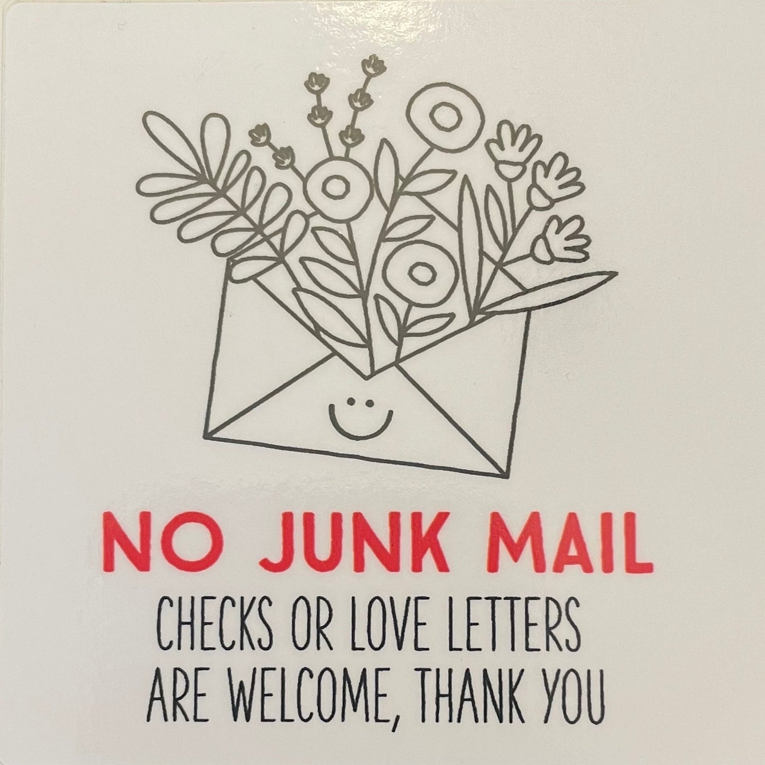 Autocollant: Pas de publicité - Eco Loco