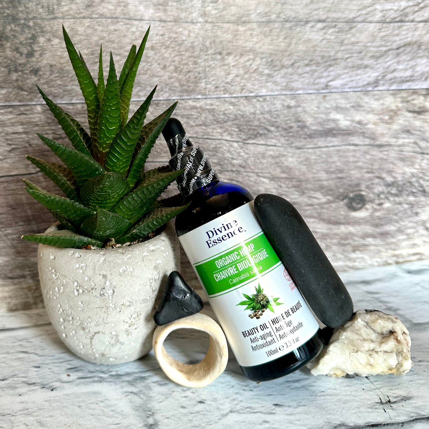 Huile de beauté: chanvre