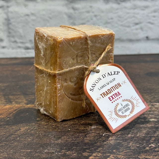 Savon d'alep traditionnel en bar