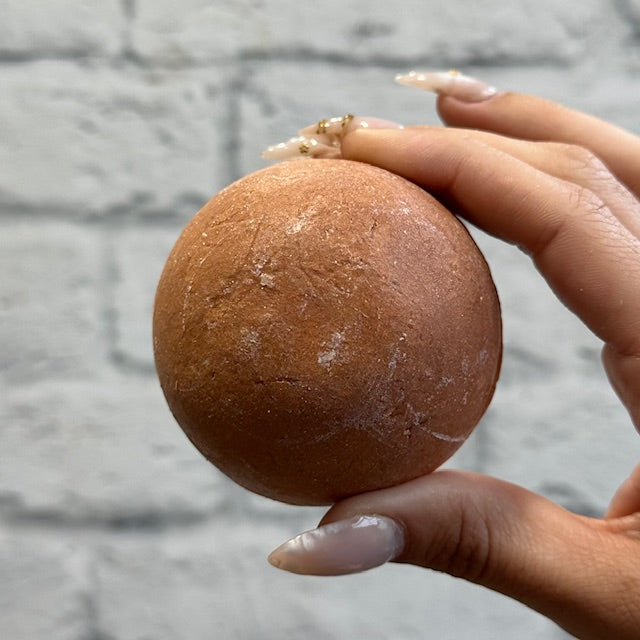 Rose citron: barre ronde d'exfolliant facial