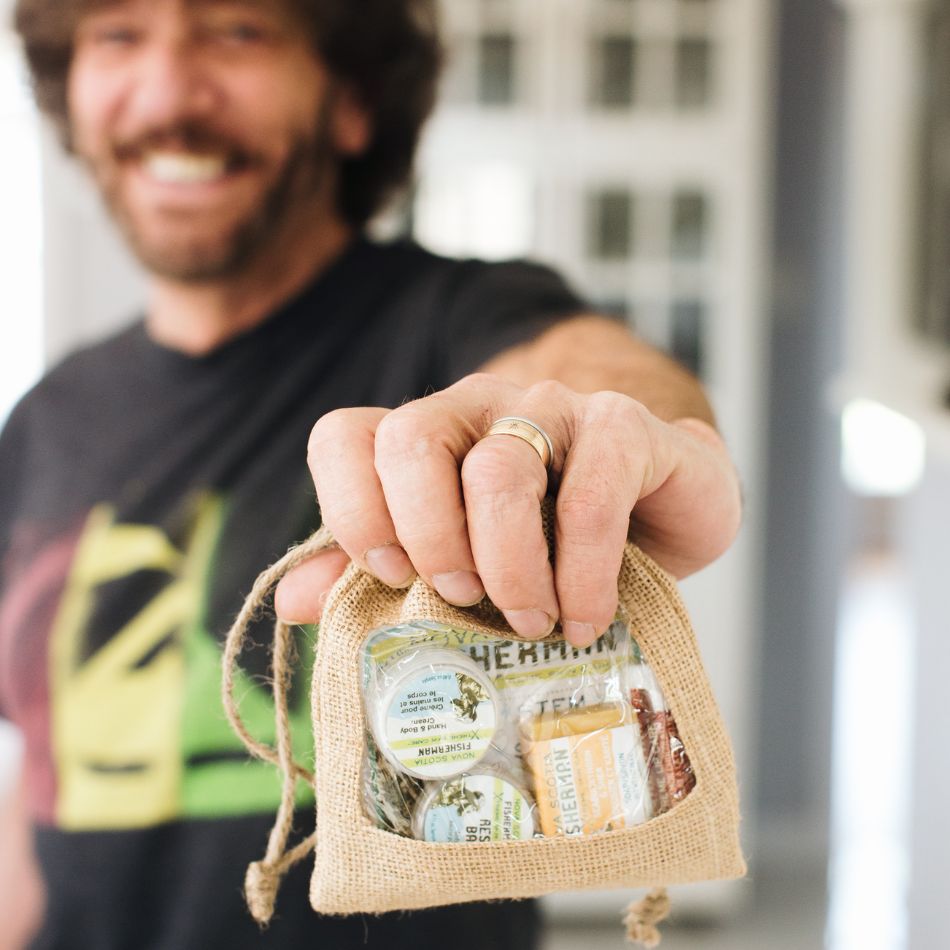 Ensemble de produits à base d'algues