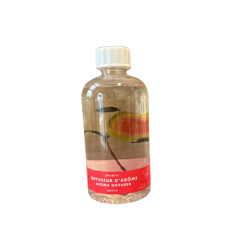 Huile pour diffuseur d'arôme Guyave sur fond blanc