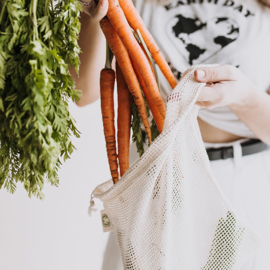 Sac en filet pour fruits et légumes