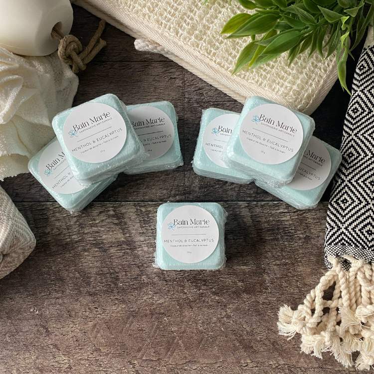 Steam bomb for the shower – Intense effect with eucalyptus and menthol