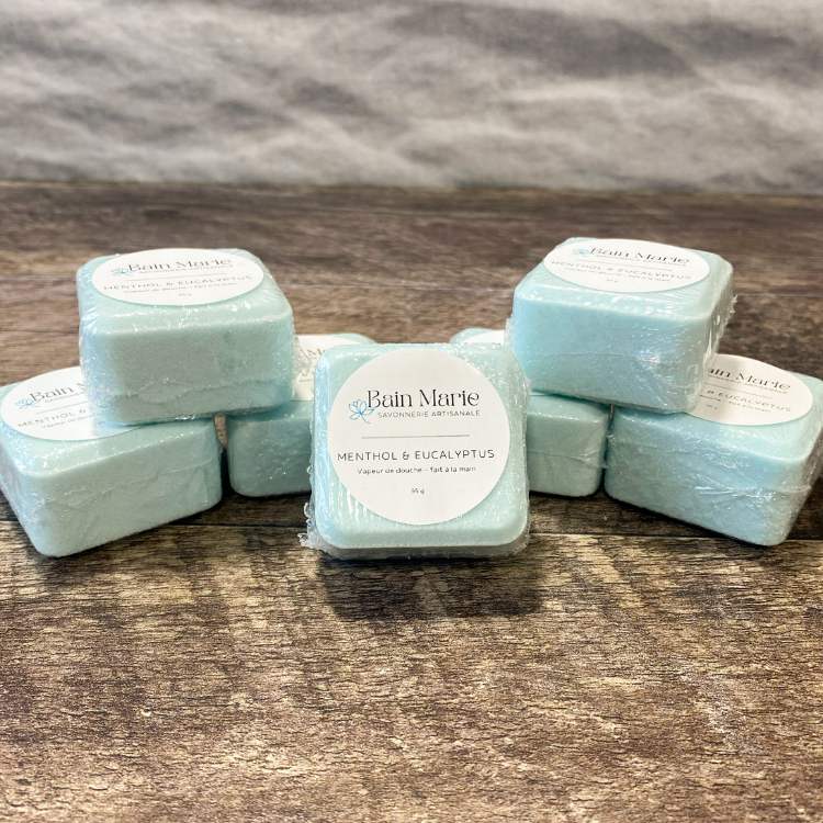 Steam bomb for the shower – Intense effect with eucalyptus and menthol