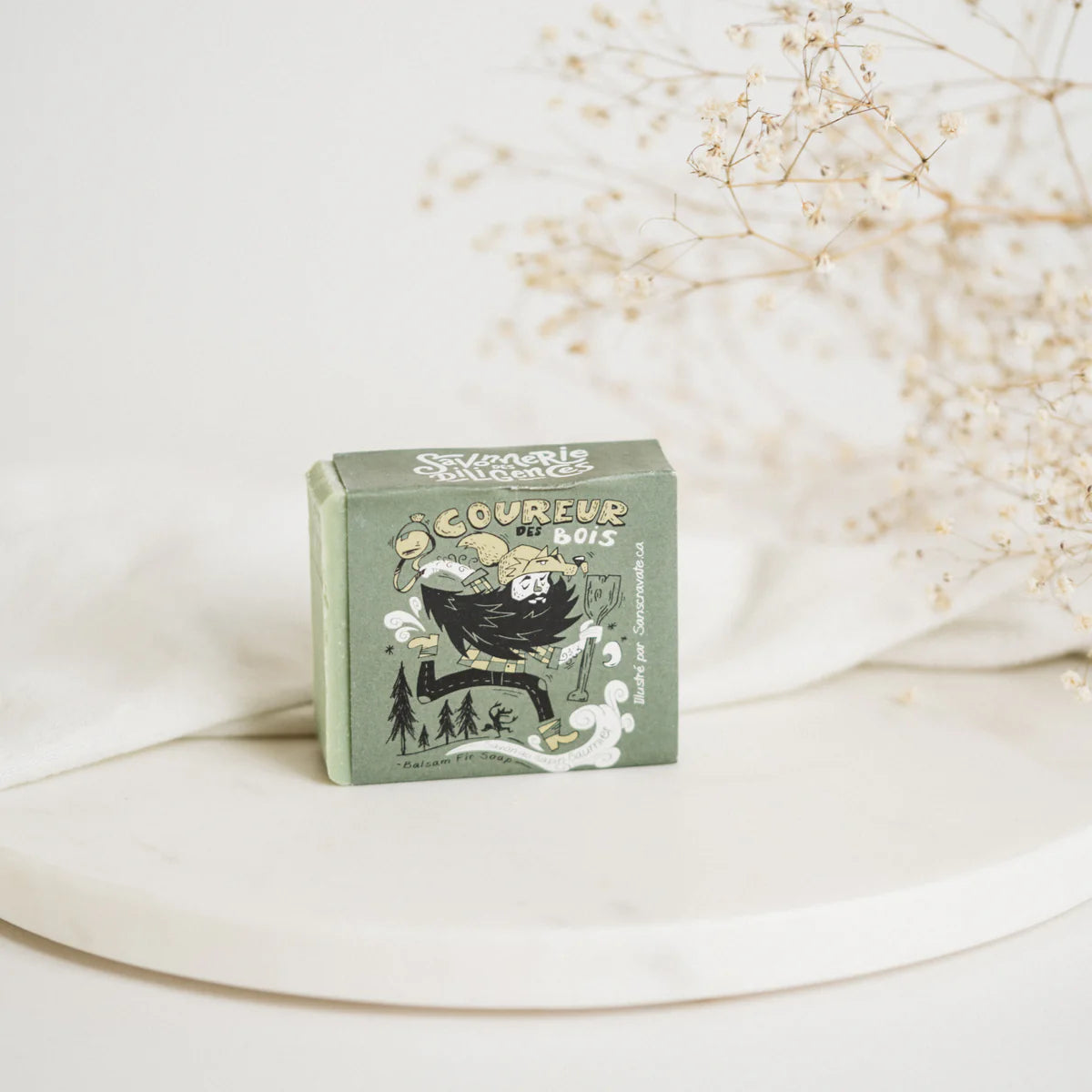 Savon au sapin baumier - Coureur des bois - Eco Loco