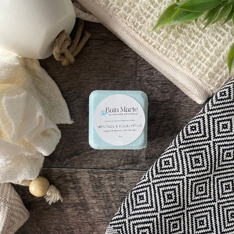 Steam bomb for the shower – Intense effect with eucalyptus and menthol