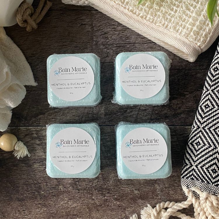 Steam bomb for the shower – Intense effect with eucalyptus and menthol