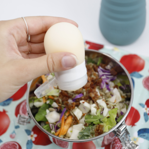 plastic- free stainless steel container