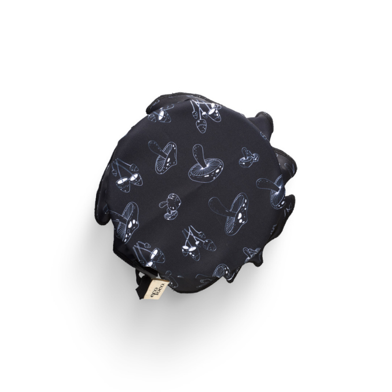 couvre-plat lavable- moyen avec motif de champignons