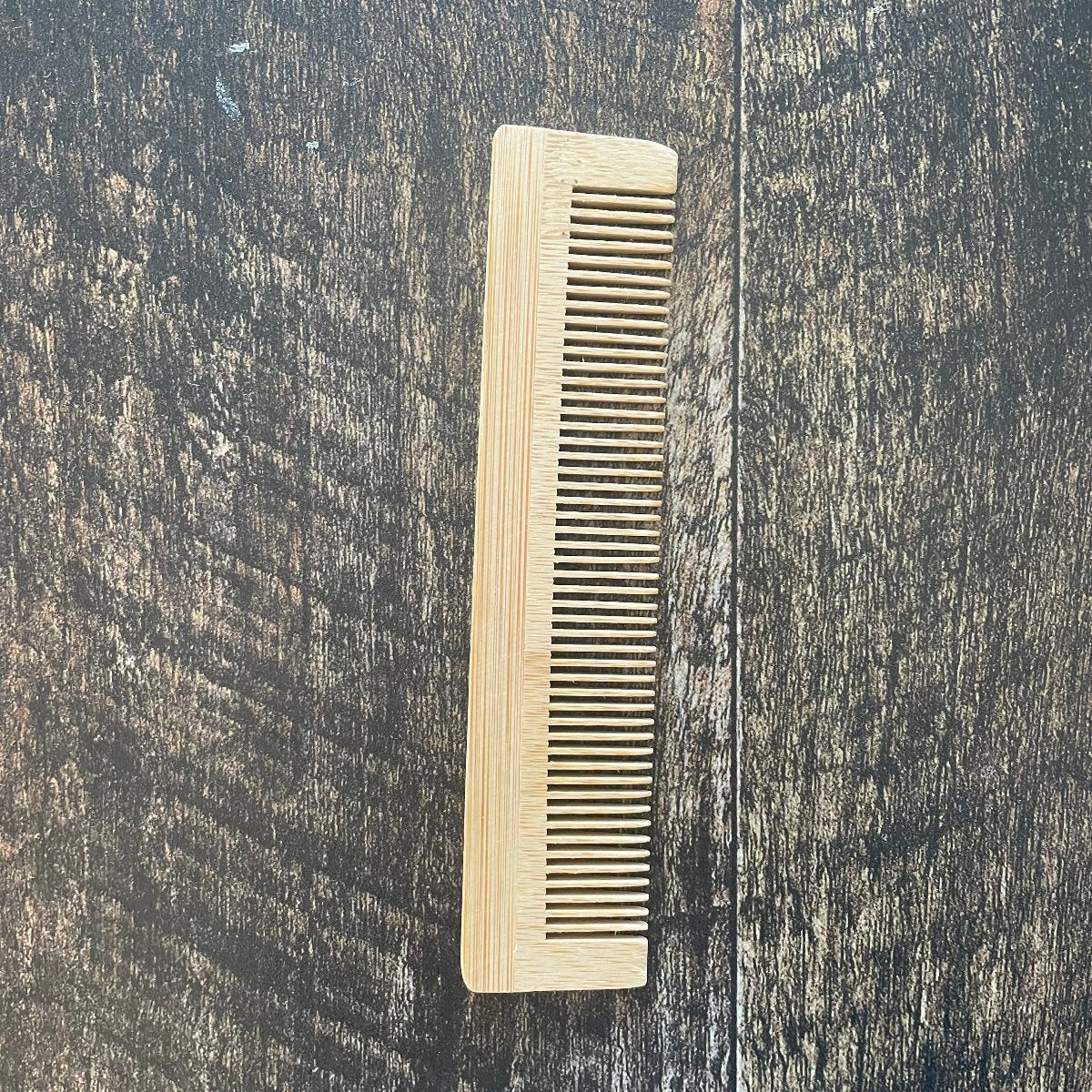 wooden comb