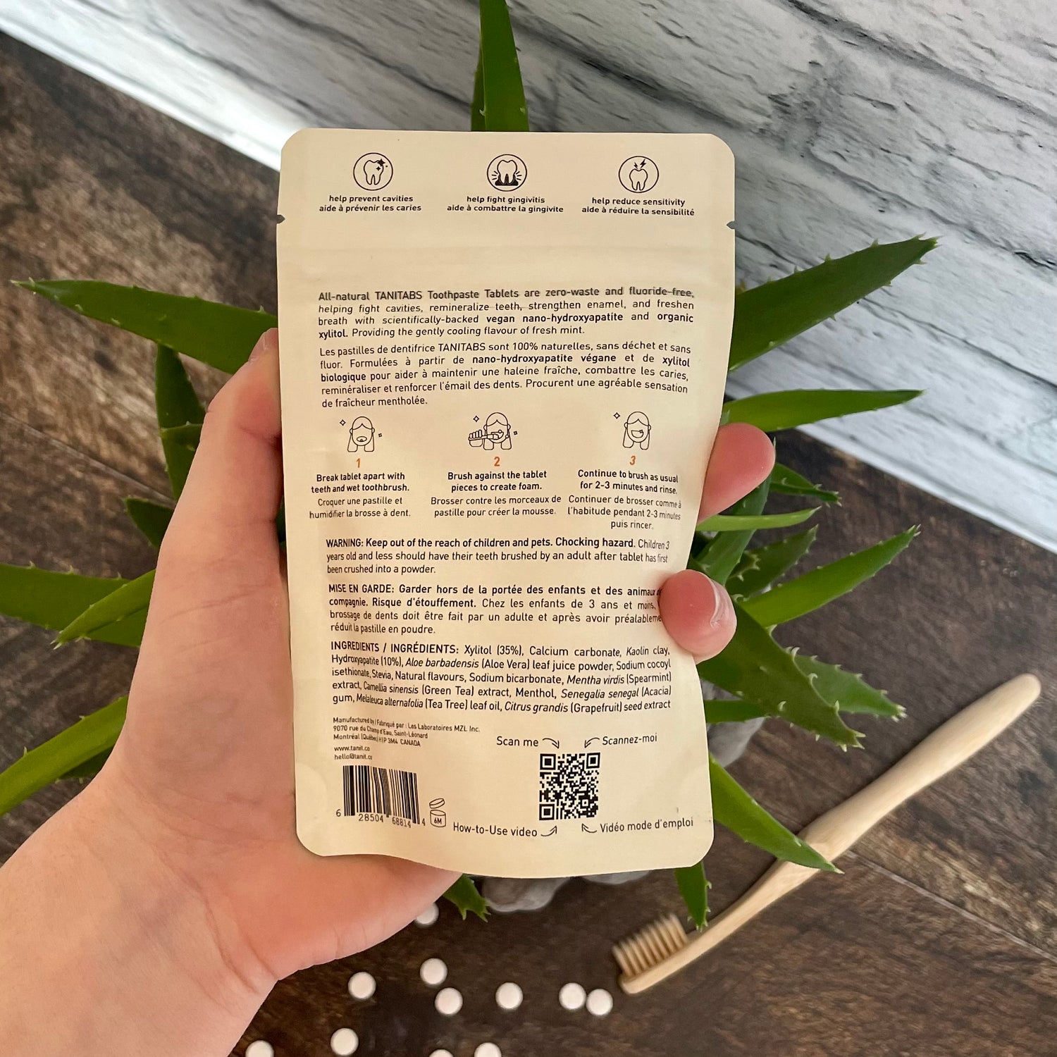 pâte à dent blanchit en douceur