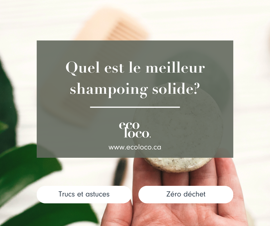 Quel est le meilleur shampoing solide pour mes cheveux?