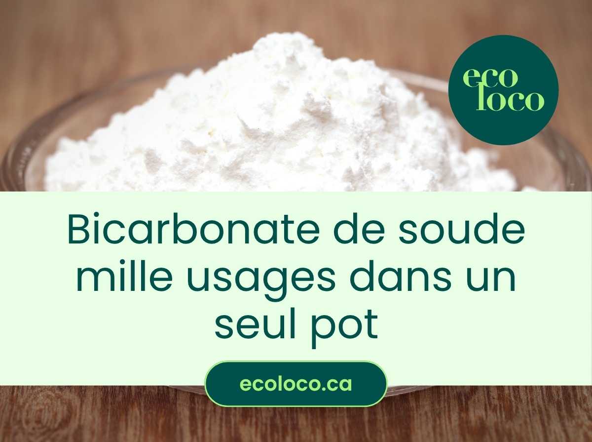 Le bicarbonate de soude, votre allié!