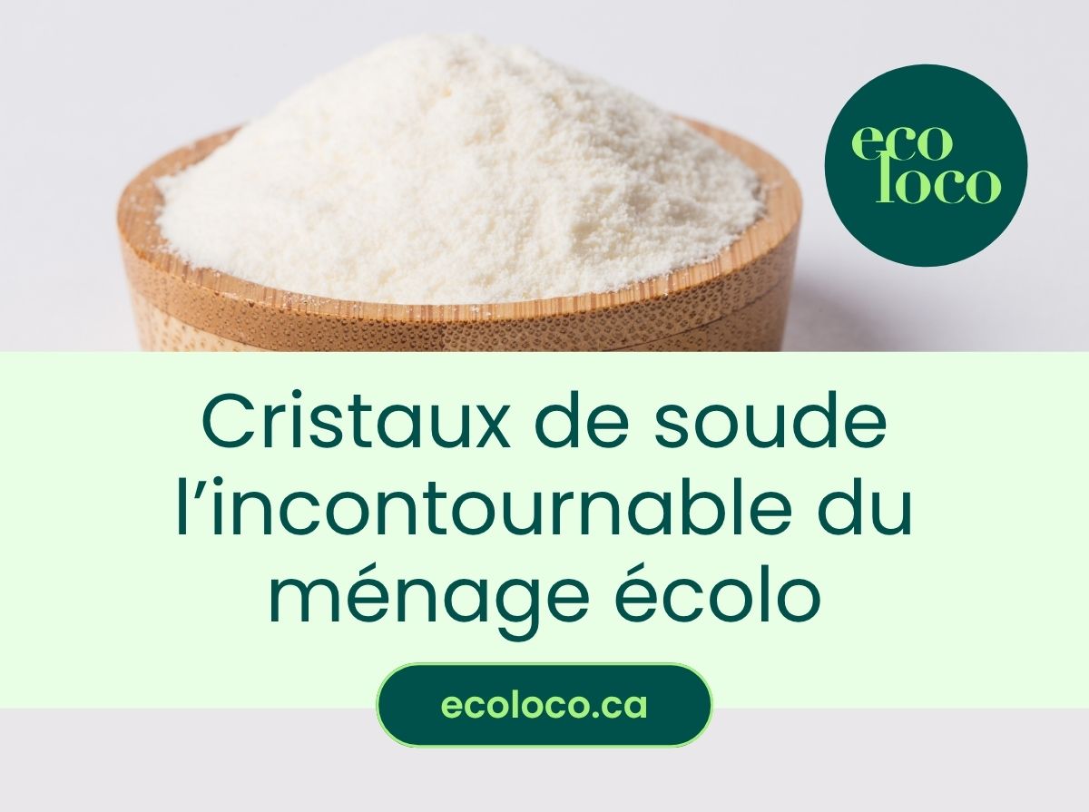 Les cristaux de soude : un essentiel ménager