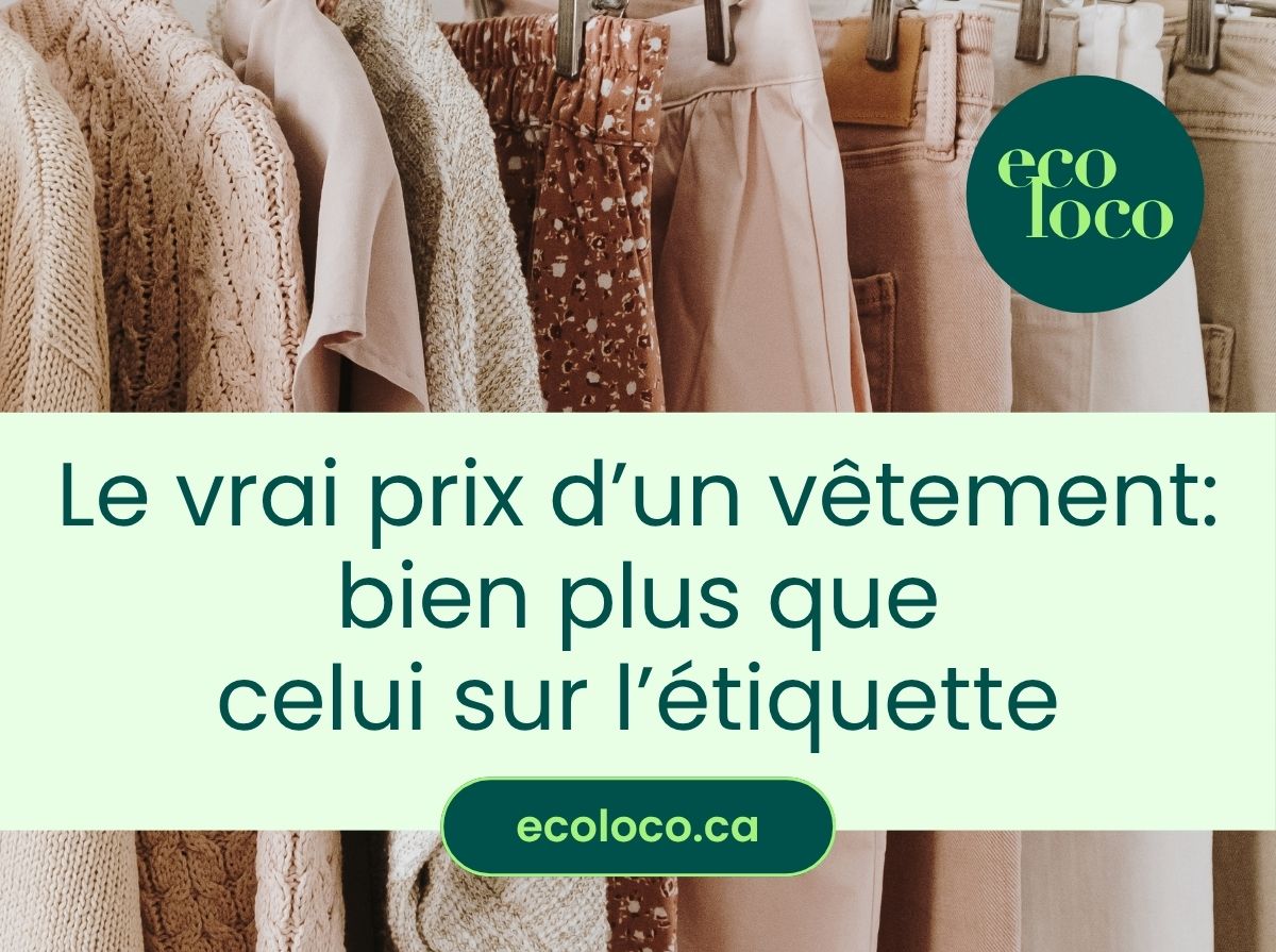 Quel est le coût réel d'un vêtement ?