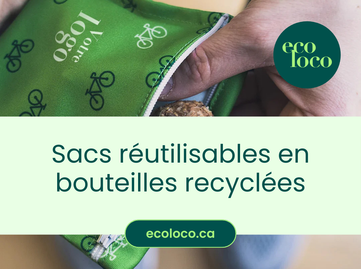 article de blog sur les sacs réutilisables fabriqués à partir de bouteilles de plastique recyclé
