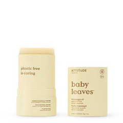 Huile de massage solide pour bébé Attitude