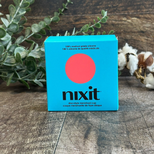 Disque menstruel de la marque Nixit