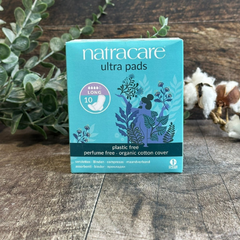 Serviette hygiénique longue en coton naturel et biodégradable
