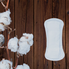 Protège-dessous en coton naturel de la marque Natracare