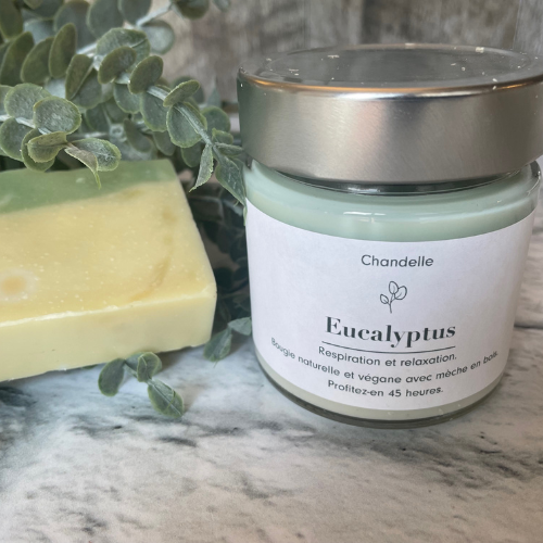 Parfait duo:  Chandelle-savon||Perfect duo: Candle and soap