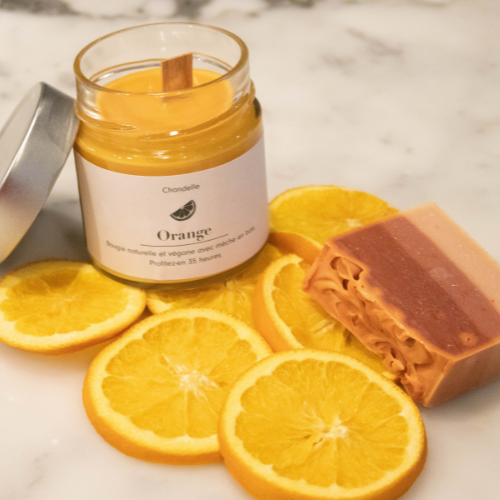 Parfait duo:  Chandelle-savon||Perfect duo: Candle and soap