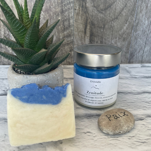 Parfait duo:  Chandelle-savon||Perfect duo: Candle and soap
