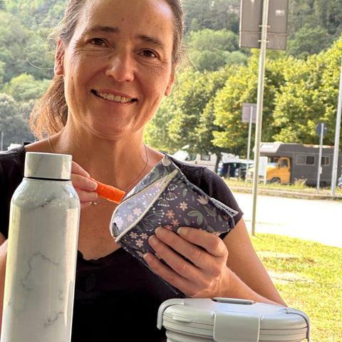 Sac à collation réutilisable et écologique