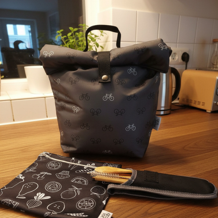 Insulated lunch bag – Made in Quebec: Local fabrics, exclusive designs