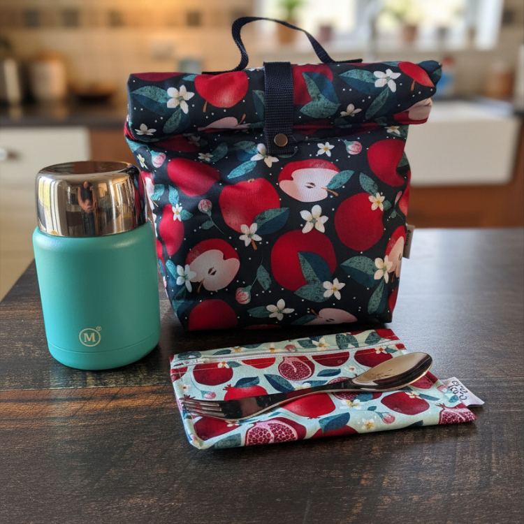 Insulated lunch bag – Made in Quebec: Local fabrics, exclusive designs