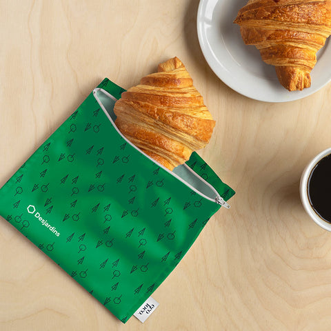 Large eco-friendly and reusable bag to personalize (sandwich format)