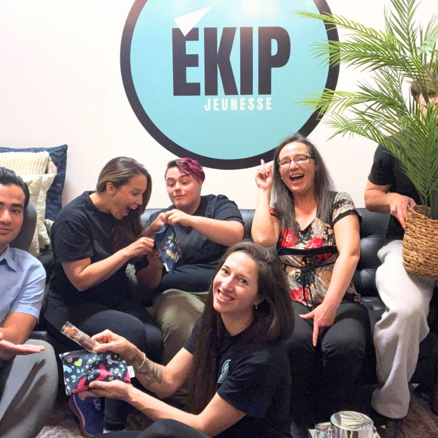 Fundraising Campaign – $15 Donated to Ékip Jeunesse – Two Reusable Snack Bags