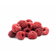 Des framboises locales biologiques lyophilisées, une collation craquante, légère et 100% naturelle. 