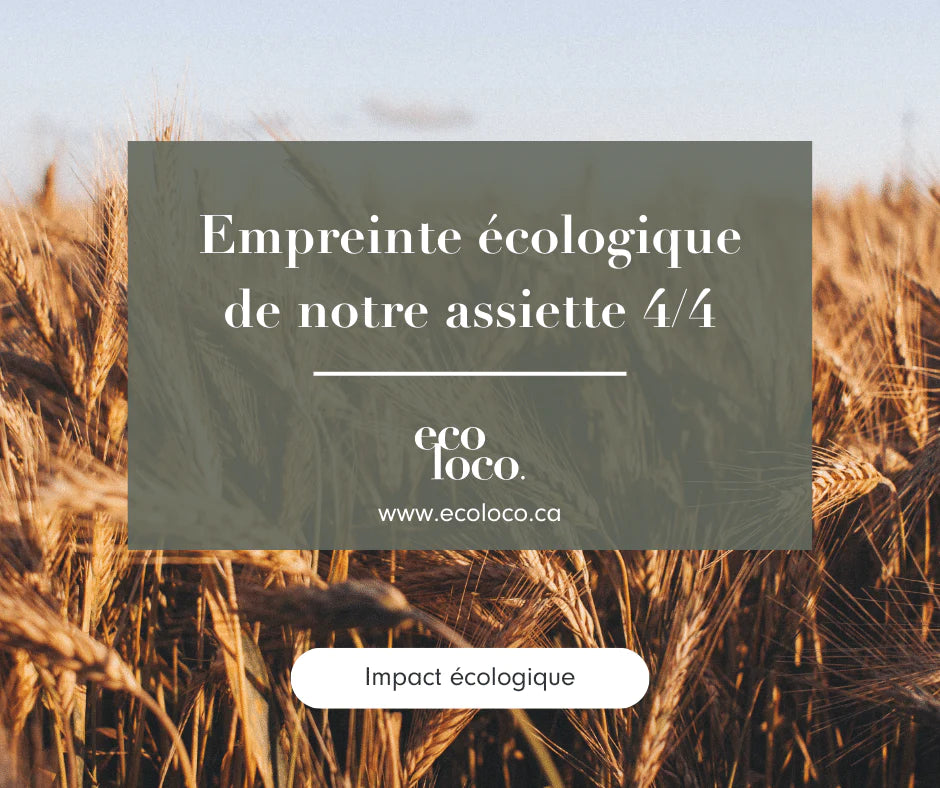 Réduire notre empreinte écologique dans notre assiette (4/4)