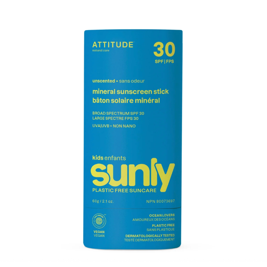 Bâton solaire minéral pour bébés et enfants 30 FPS