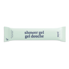 Enveloppe verte pâle de gel douche de la marque Mini à l'odeur Aventure Sauvage