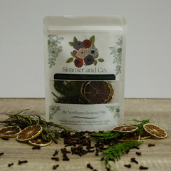 Pot-pourri à faire mijoter Be Northern – ambiance forestière et fraîcheur d’agrumes pour maison cosy
